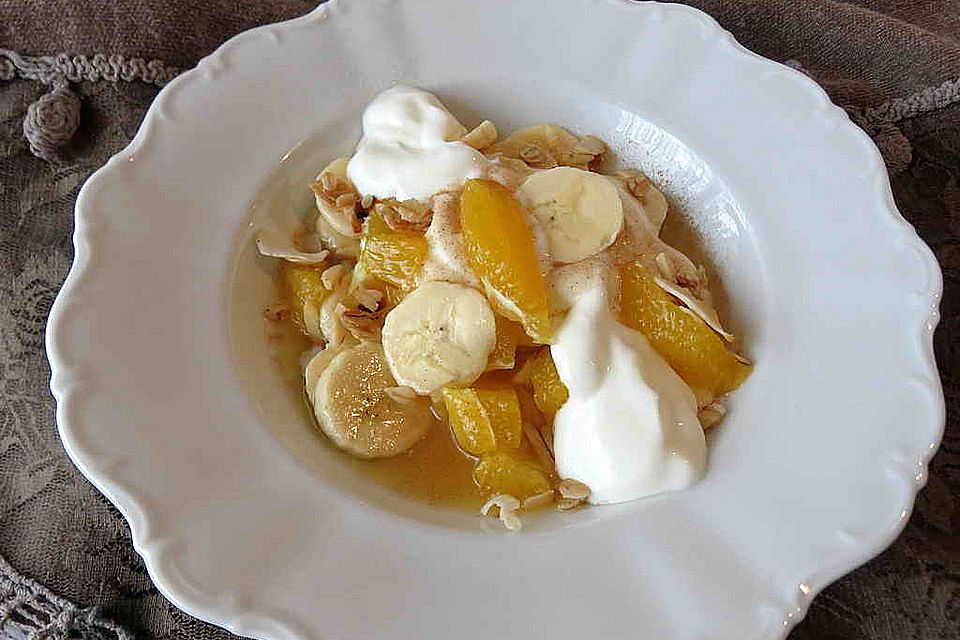 Orangen-Bananen-Salat