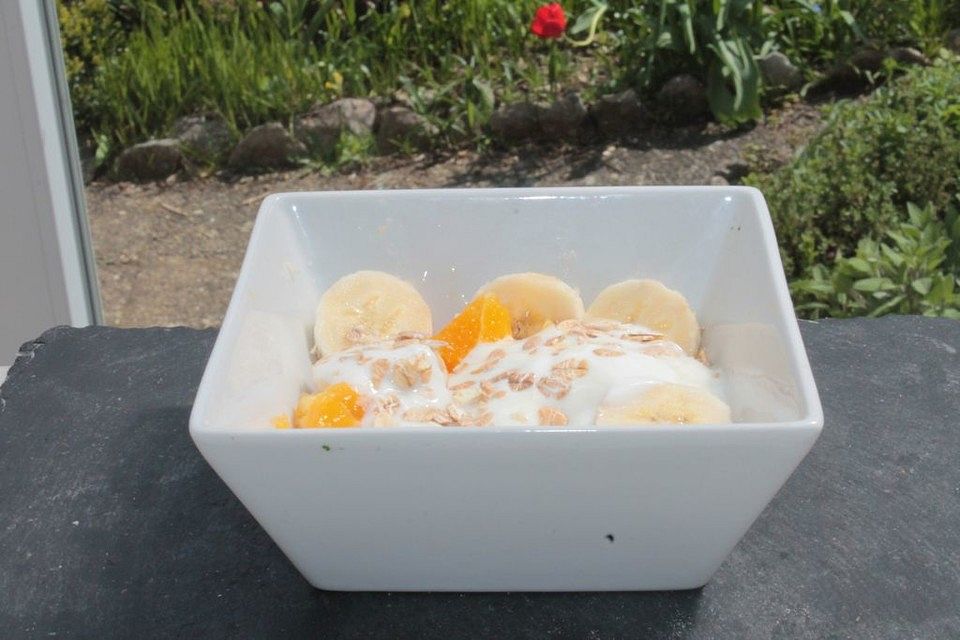 Orangen-Bananen-Salat