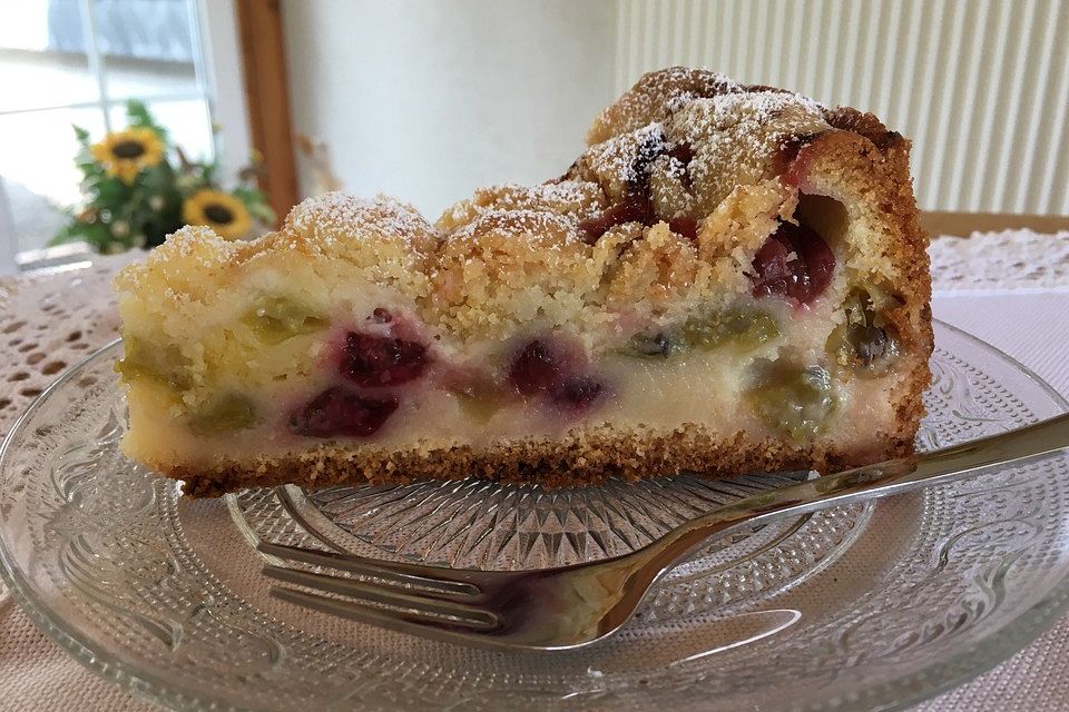 Obststreuselkuchen nach Wahl