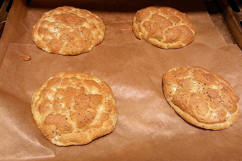 Chia-Oopsies mit Frischkäse