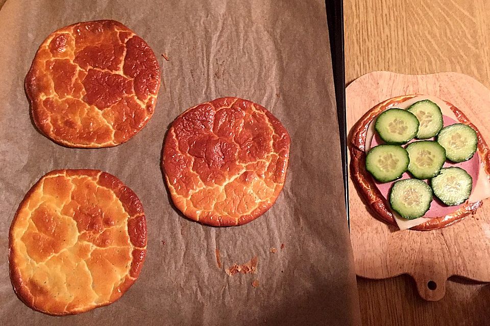 Chia-Oopsies mit Frischkäse