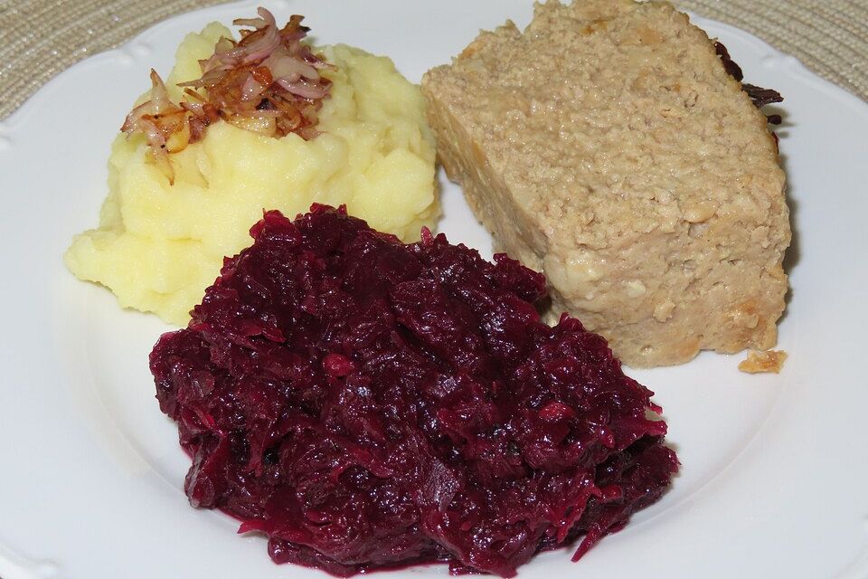 Weihnachtlicher Rotkohl