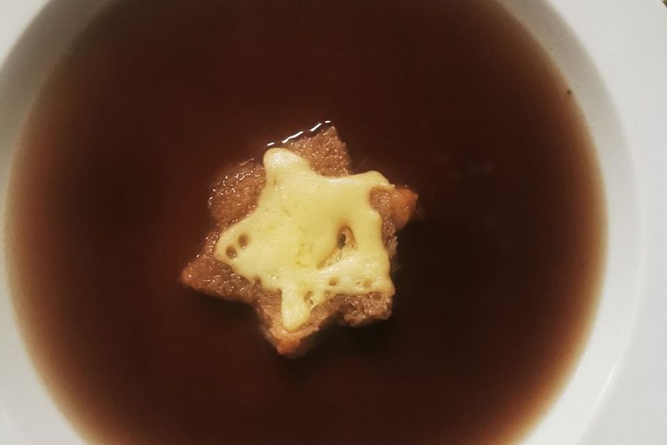 Champignonsuppe mit Portwein