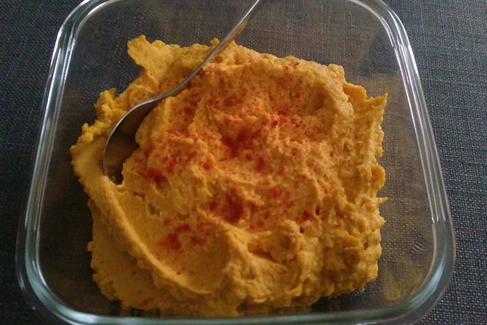 Hummus mit Kürbis