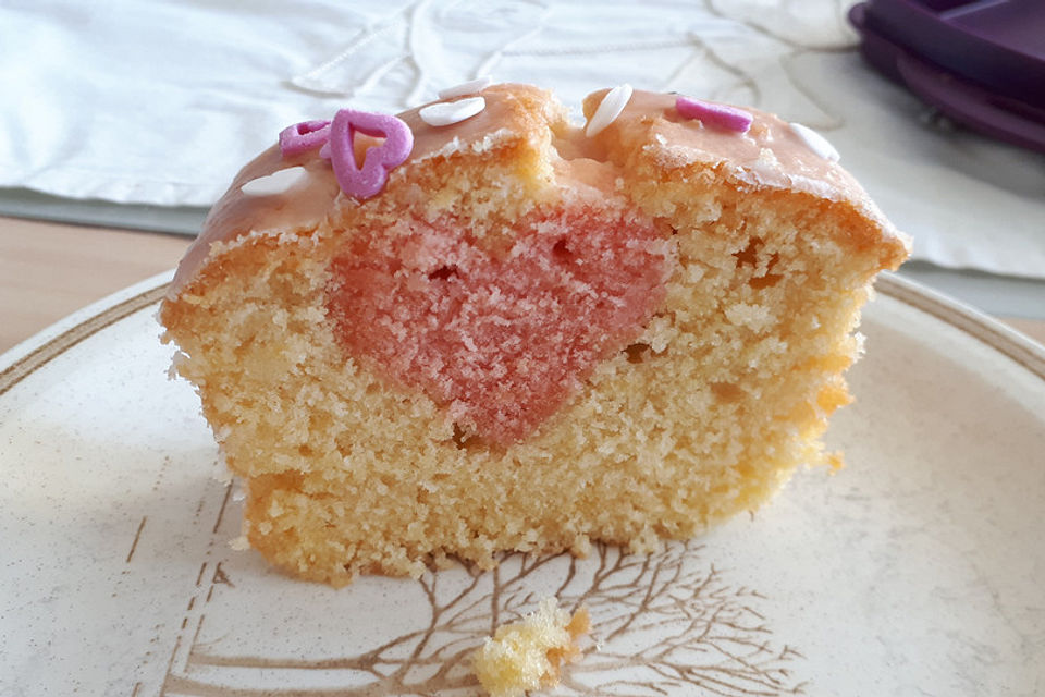 Kuchen mit Herz