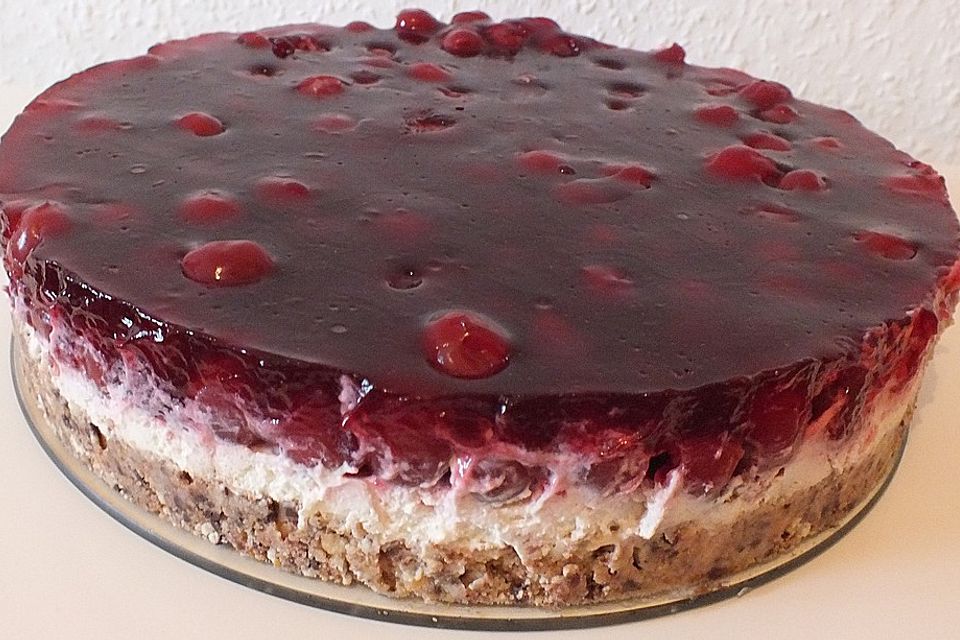 Prinzenrolle - Torte mit Kirschen