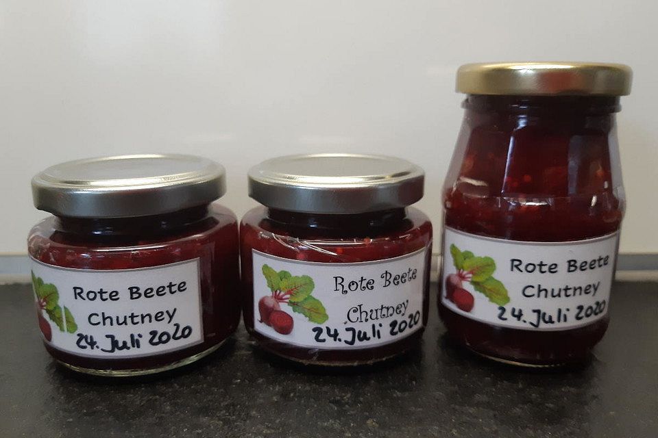 Rote-Bete-Chutney