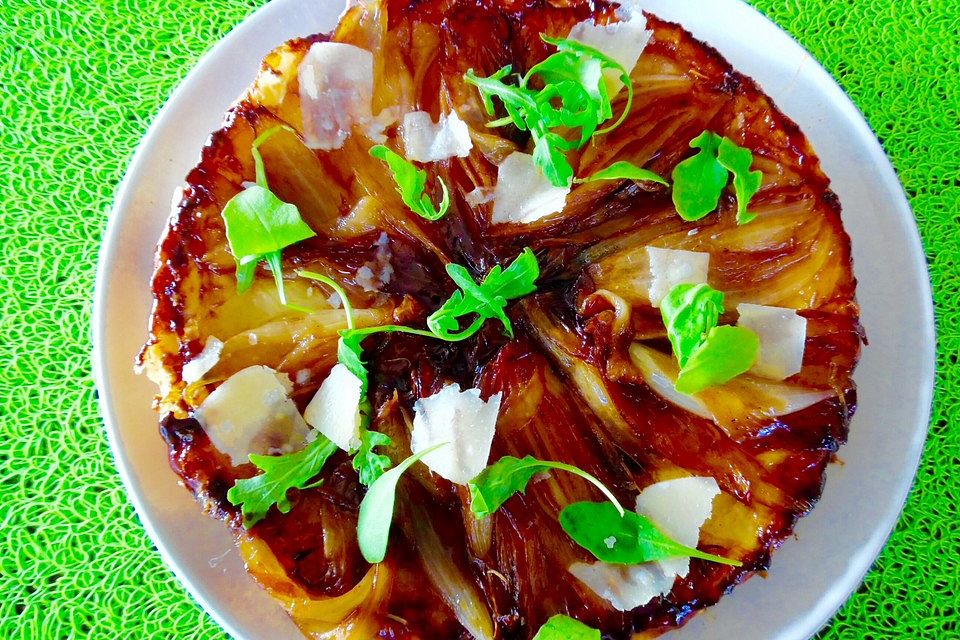 Zwiebel Tarte Tatin