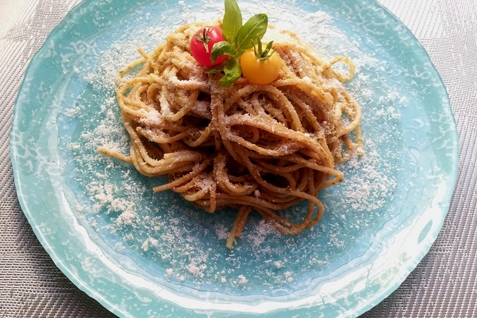 Spaghetti al pesto