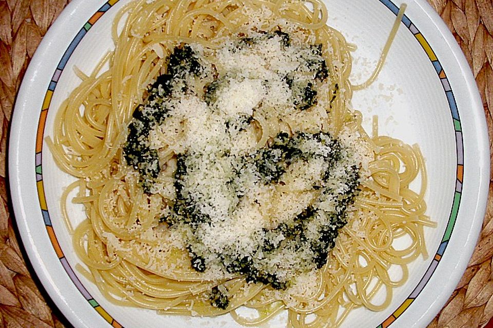 Spaghetti al pesto