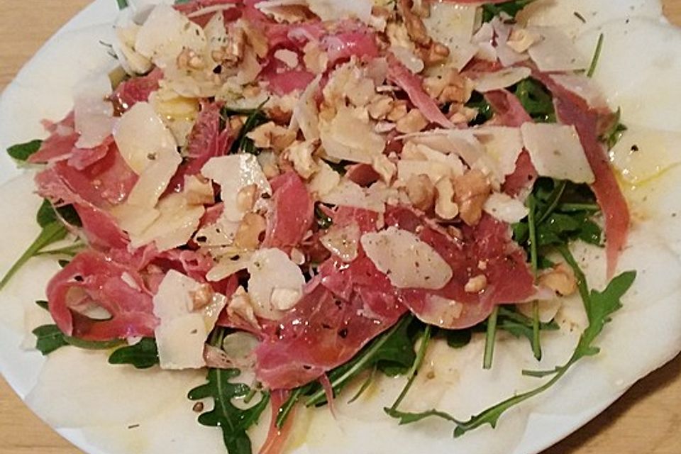 Birnencarpaccio