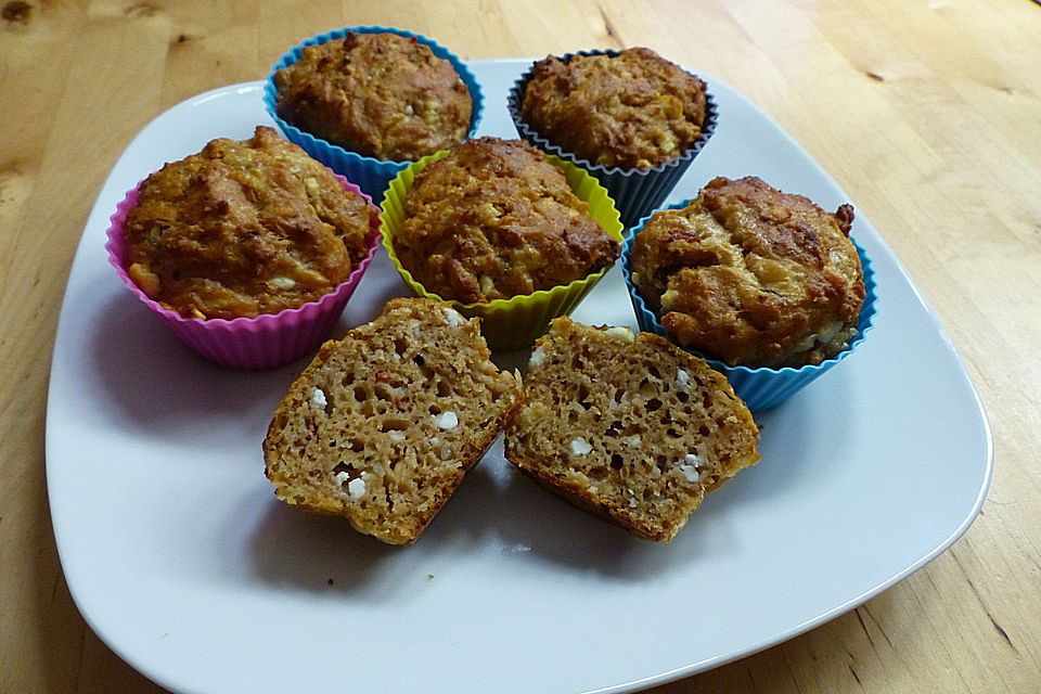 Herzhafte Feta-Muffins