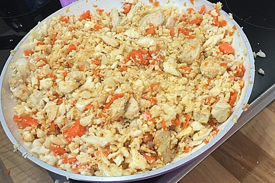 Couscous-Salat aus Blumenkohl