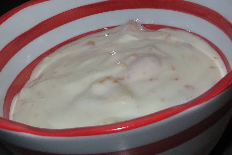 Quark mit Mandarinen