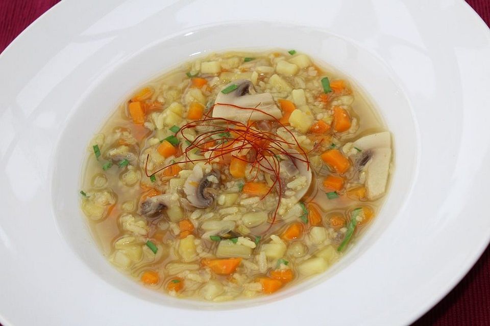 Kleinere Reissuppe