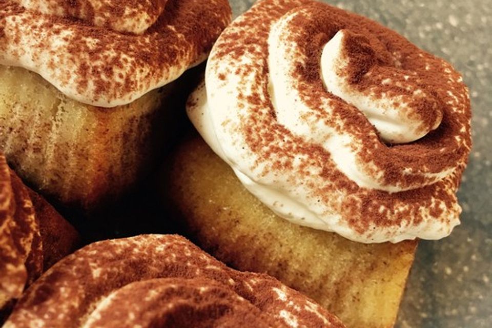 Tiramisu-Cupcakes low carb