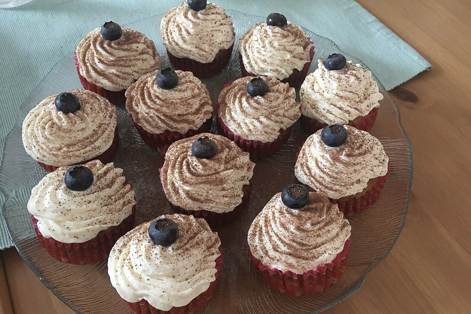 Tiramisu-Cupcakes low carb