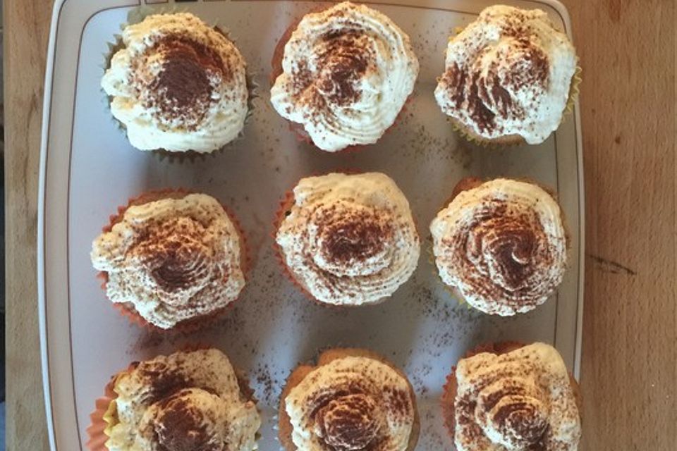 Tiramisu-Cupcakes low carb