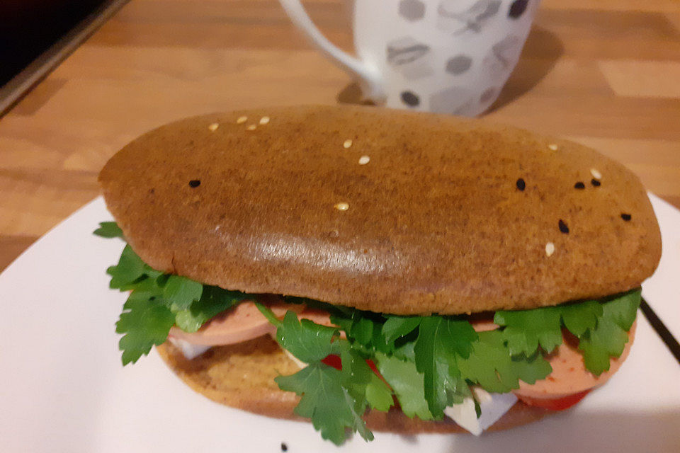 Low carb Frischkäse Brötchen