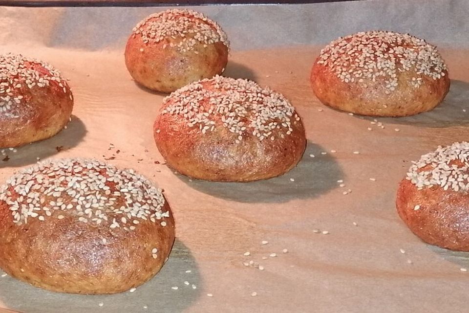 Low carb Frischkäse Brötchen