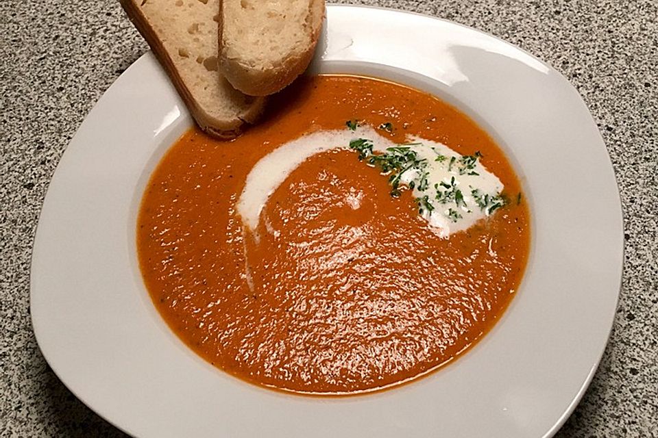 Tomatencremesuppe