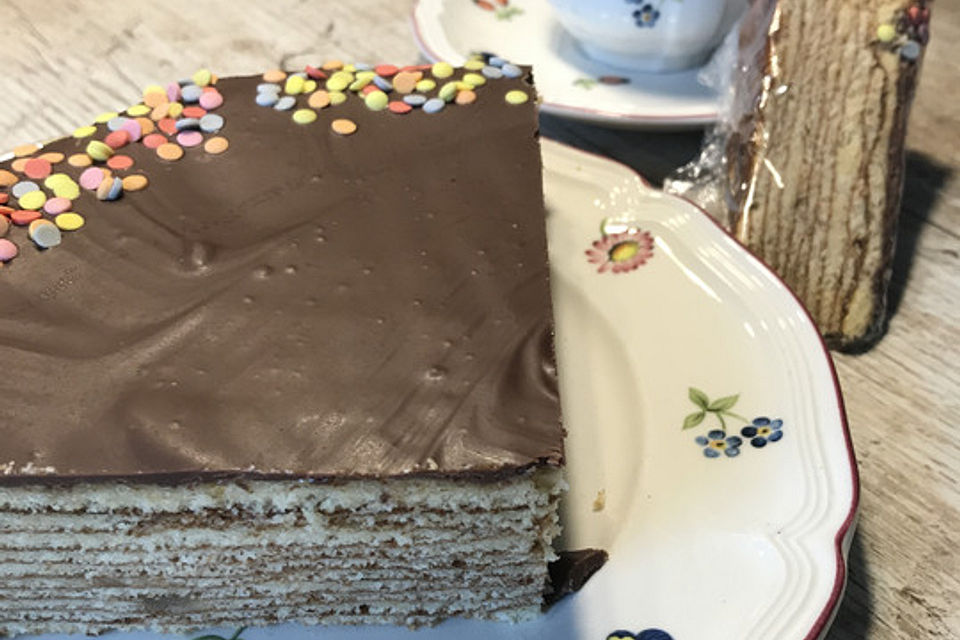 Baumkuchenrezept für eine Hochzeitstorte