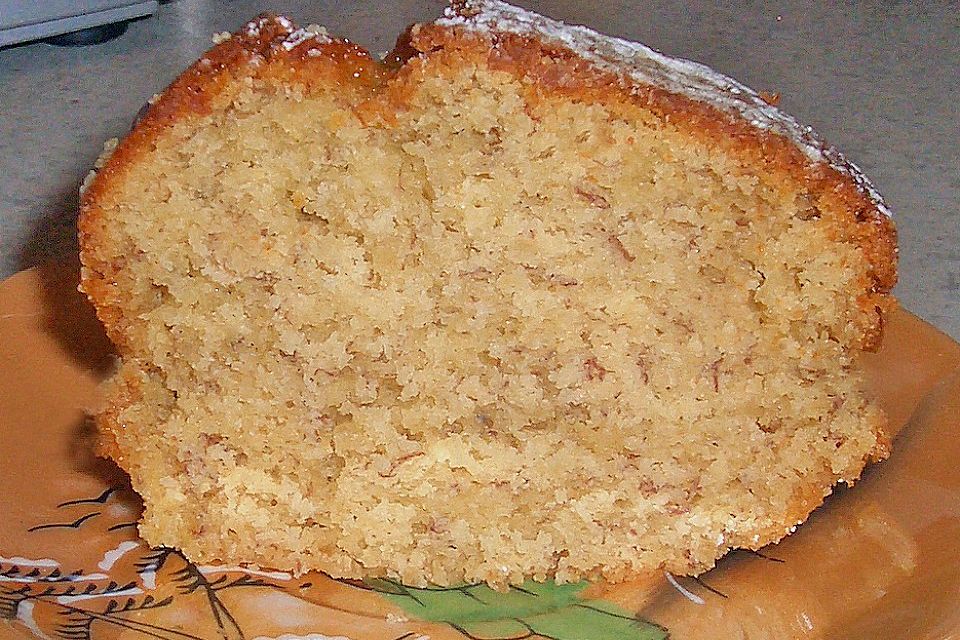 Bananenkuchen ohne Nüsse