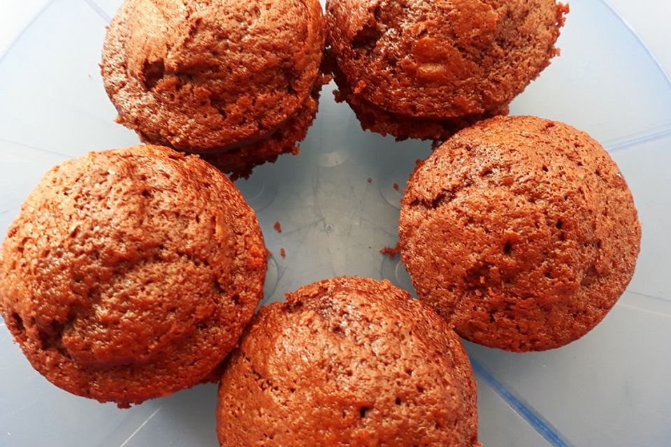 Glutenfreie Schoko-Nuss-Muffins