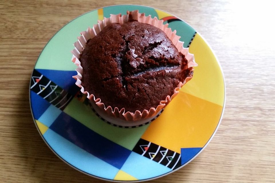 Glutenfreie Schoko-Nuss-Muffins