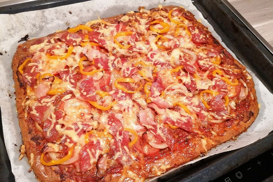 Low Carb Pizzaboden