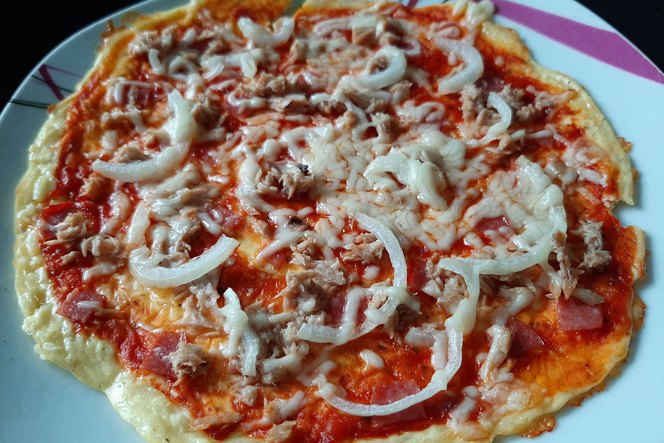 Low Carb Pizzaboden