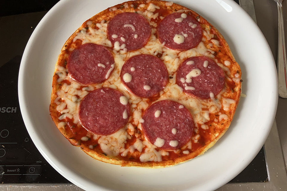 Low Carb Pizzaboden