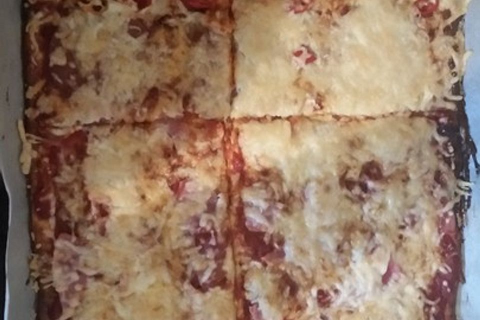 Low Carb Pizzaboden