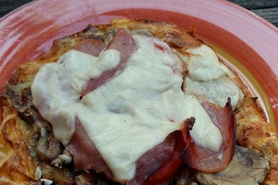 Low Carb Pizzaboden