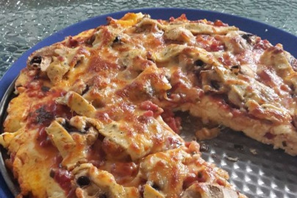 Low Carb Pizzaboden