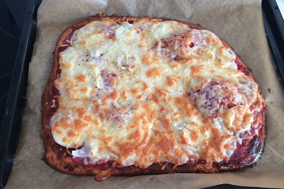 Low Carb Pizzaboden