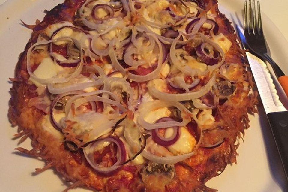 Low Carb Pizzaboden