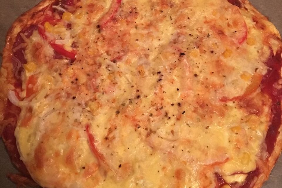 Low Carb Pizzaboden