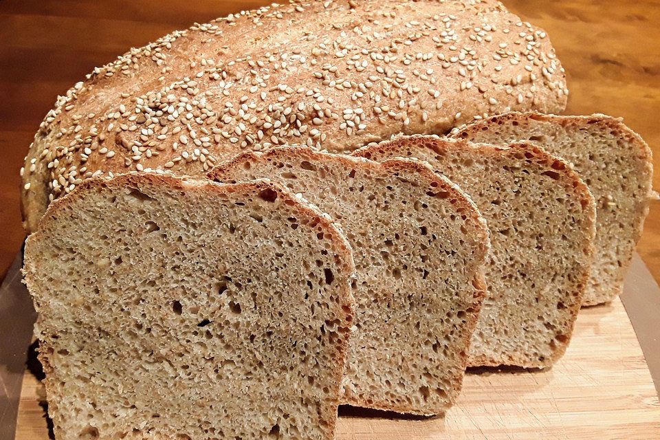 Dinkel-Weizenbrot