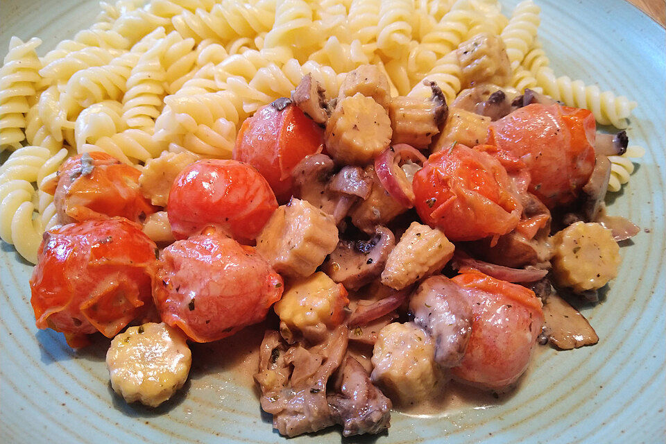 Champignon-Mais-Pfanne