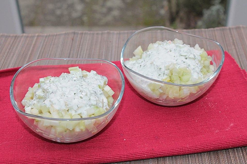 Gurken-Fenchel-Salat