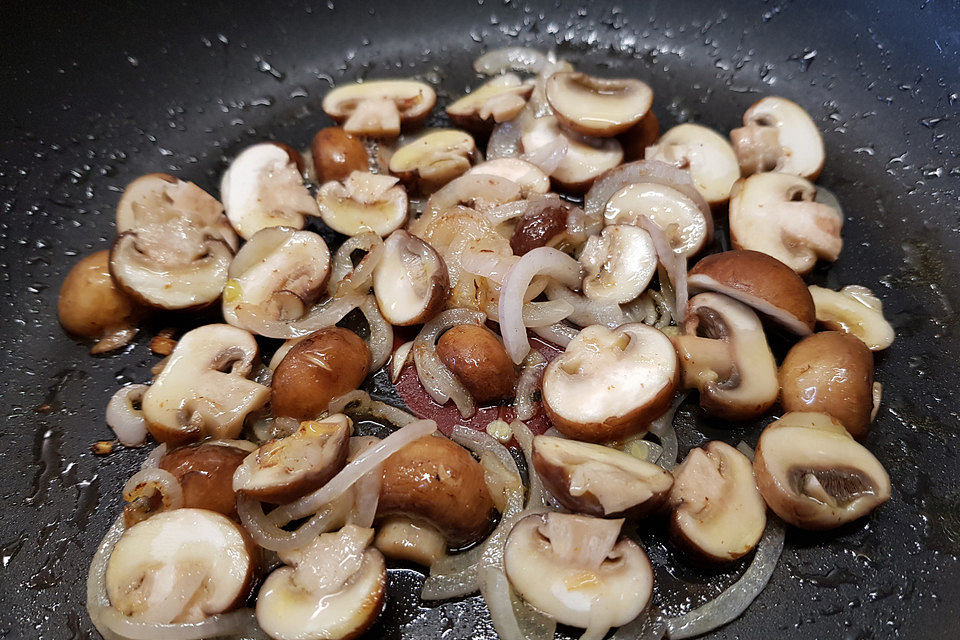 Gebratene Champignons