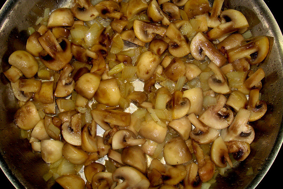 Gebratene Champignons