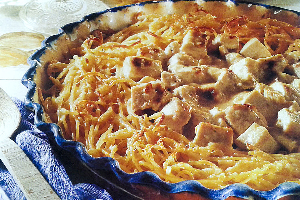 Kalifornische Spaghetti Tetrazzini