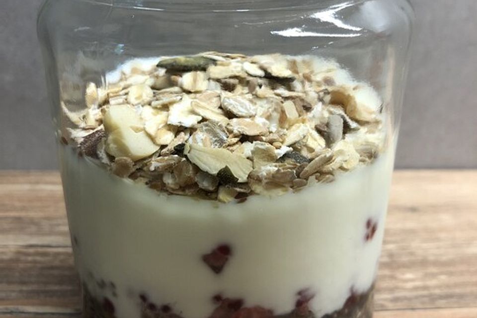 Frühstücks-Trifle mit Chia