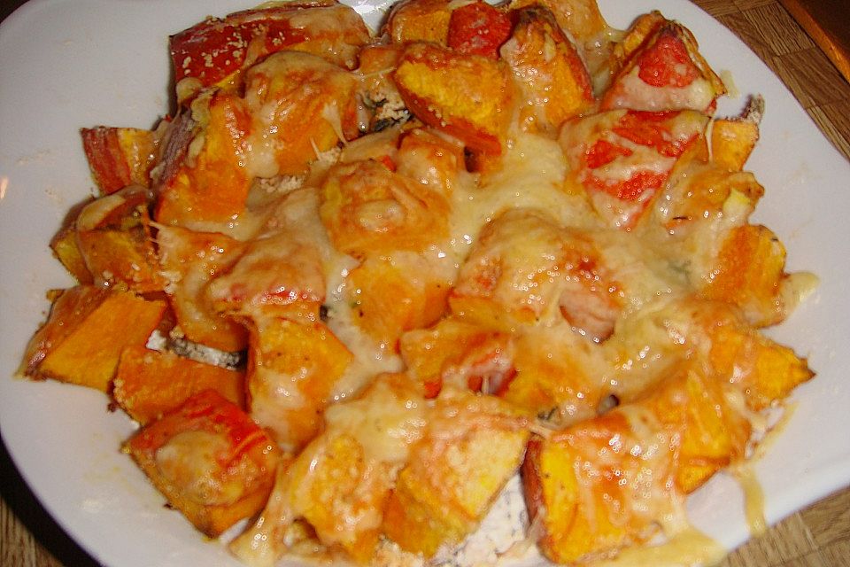 Kürbisgratin