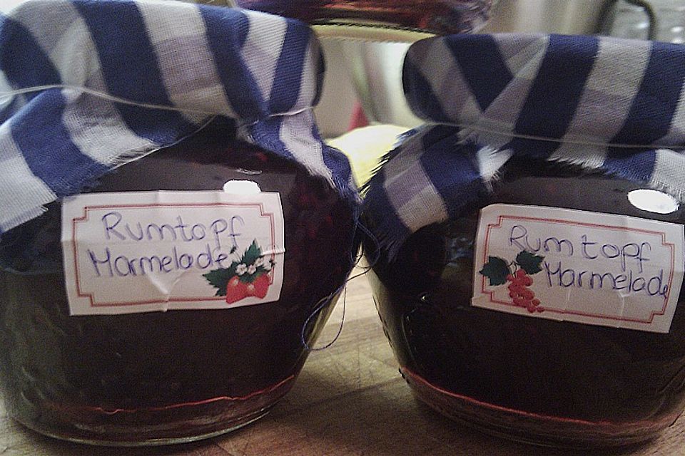 Rumtopfmarmelade