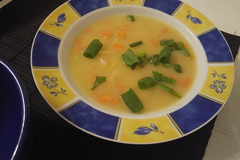 Einfache Miso-Suppe