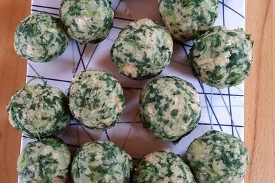 Spinat - Kartoffel - Knödel