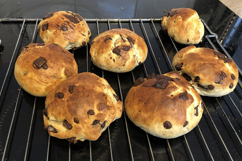 Vegane Schokobrötchen